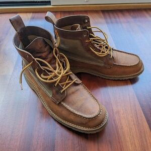 Red Wing Wacouta Moc Toe in Copper Rough & Tough
